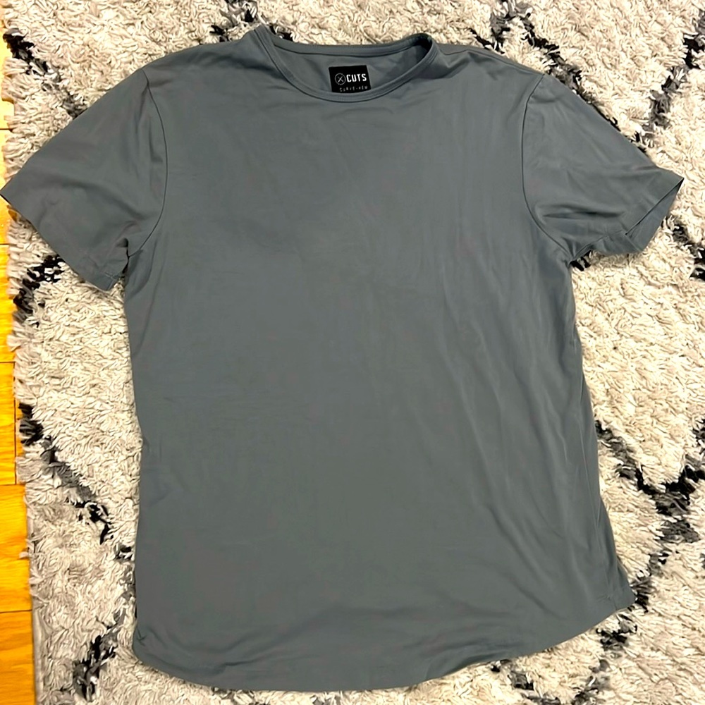 Cuts Curve Hem short sleeve - Sage